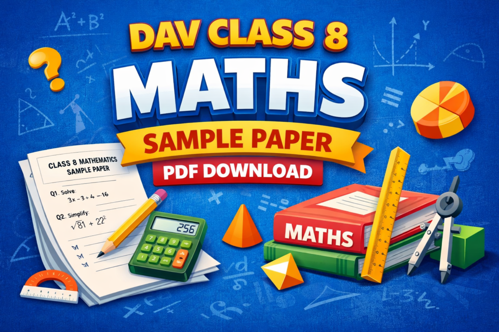 Dav class 8 maths sample paper pdf download